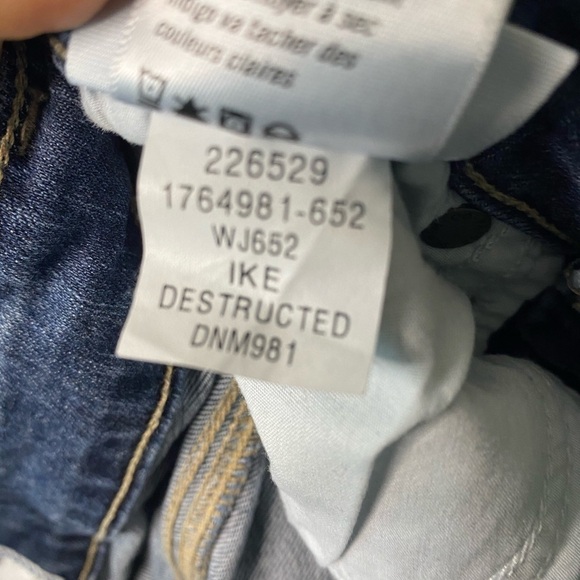 Paige Verdugo Ankle Destructed Skinny Jean Size 28 - Picture 6 of 7